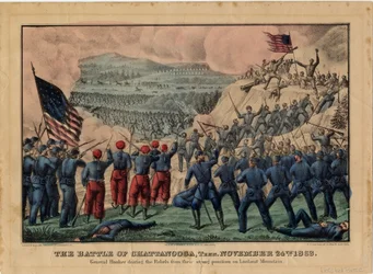 Bataille de Chattanooga, Tennessee, 24 novembre 1863